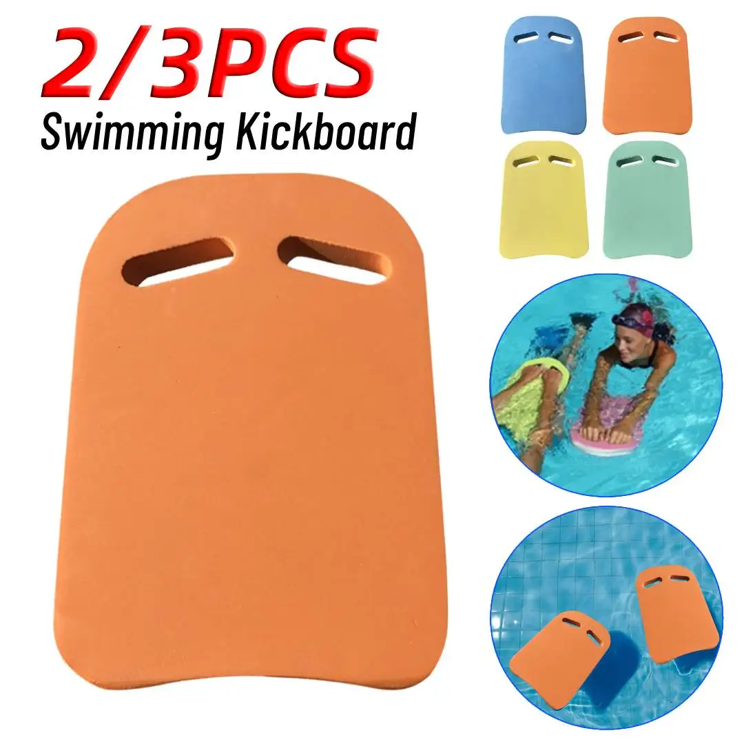 2/3PCS Swimming Kickboard Beginner Training Kick Board EVA Foam Floating Board U Shaped Swimming Foam Board Swimming Accessories