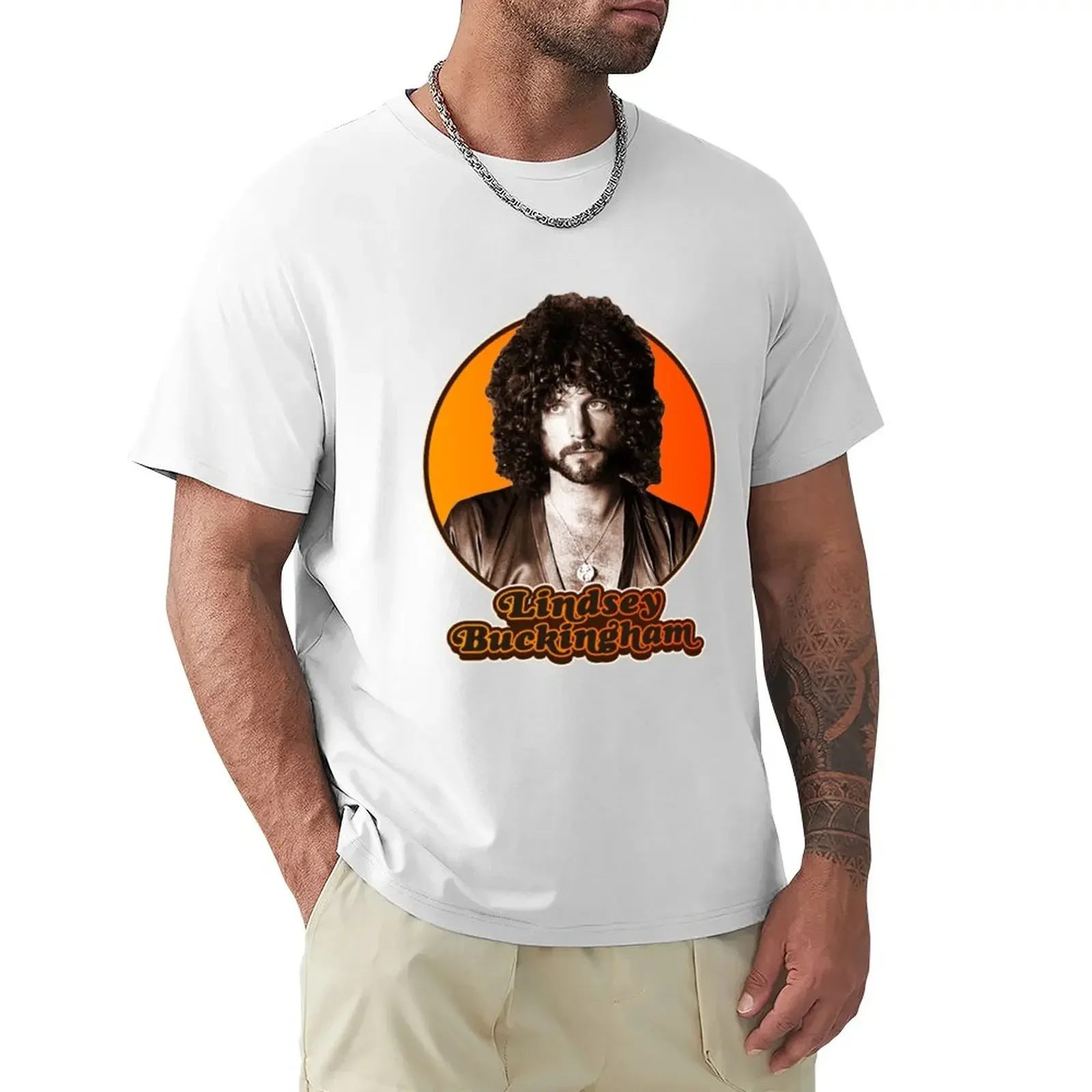 Lindsey Buckingham T-Shirt sublime new edition anime tshirt boys animal print mens t shirt