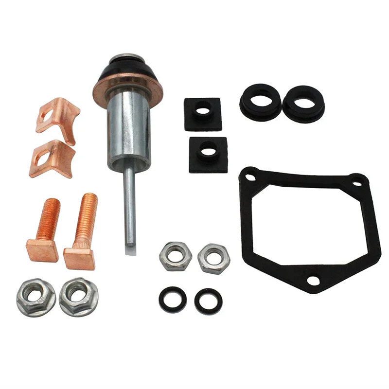 Zeldzame 2X Universele Motor Starter Solenoid Reparatie Rebuild Kit Plunger Contacten Set Voor Toyota Subaru Honda