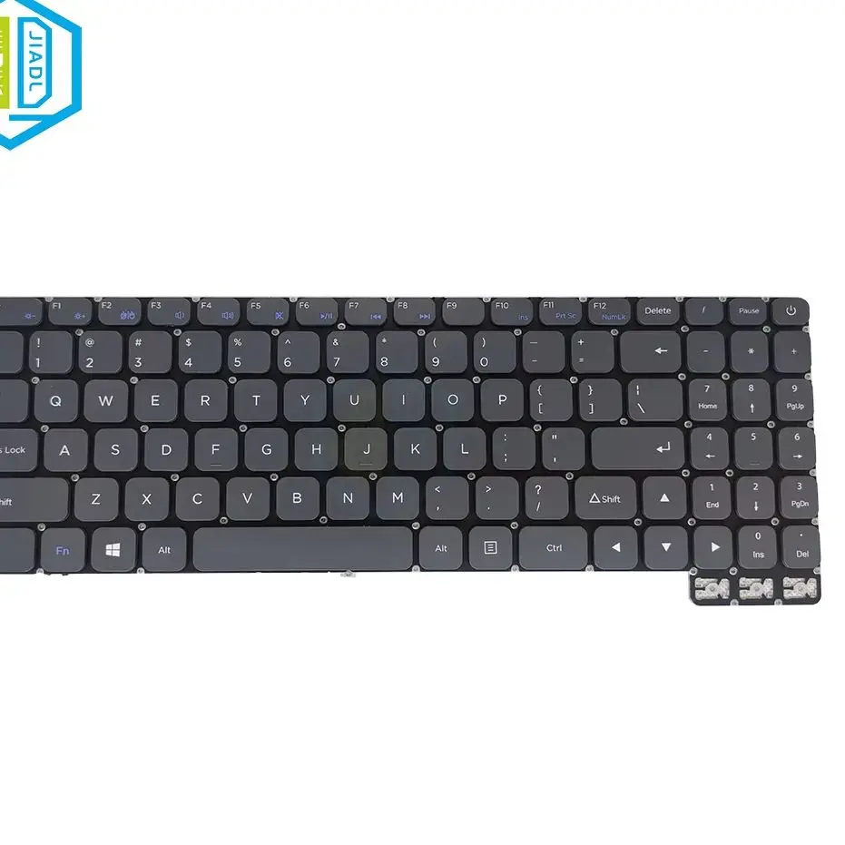 New US English Replacement Laptop Keyboard Gray Keycaps for Gateway GWTN156‑11BK GWTN156‑11 YXT‑91‑39 SCDY3402001 USA Notebook