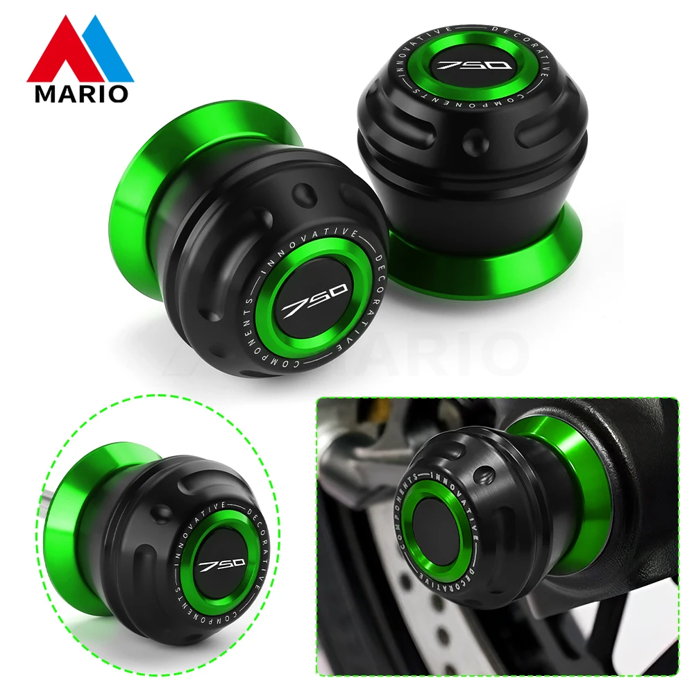

For Z750 Z 750 2009-2010 2011 2012 2013 2014 Motorcycle Accessories Front Wheel Protector Axle Fork Crash Protect Slider