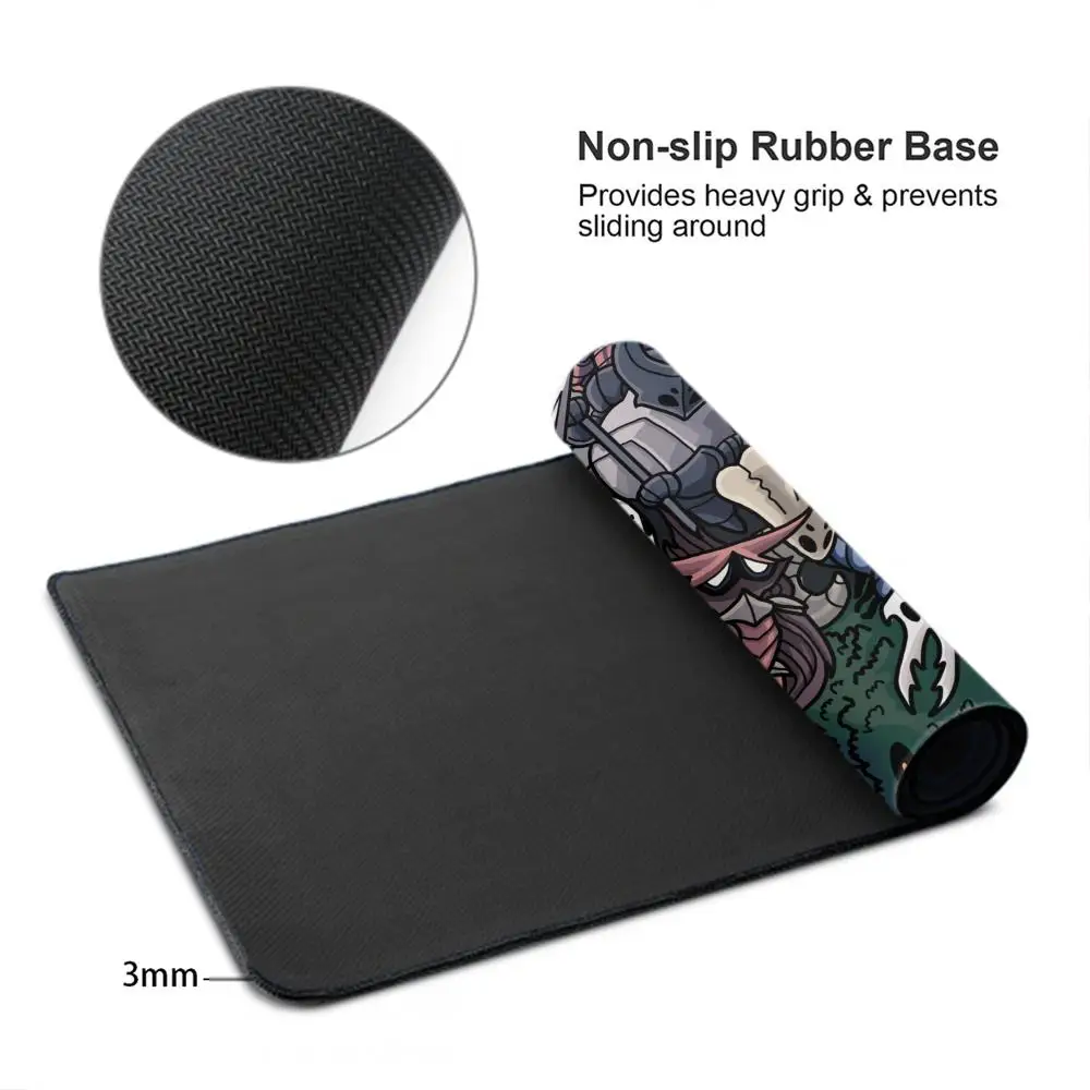 Hollow Knight Mouse Pad Mouse Pad Extended Gaming Keyboard Mat Besar 90X40Cm XXL Gamer Mousepad