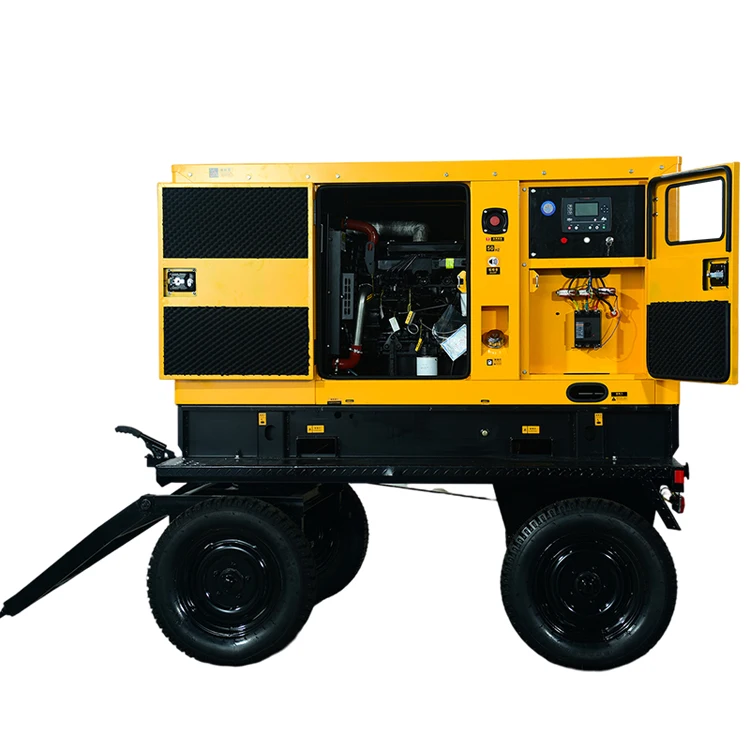 Good Price Trailer Silent Type 300Kw   Generator Set trailer 400a engine welding machine With Made In Fujian