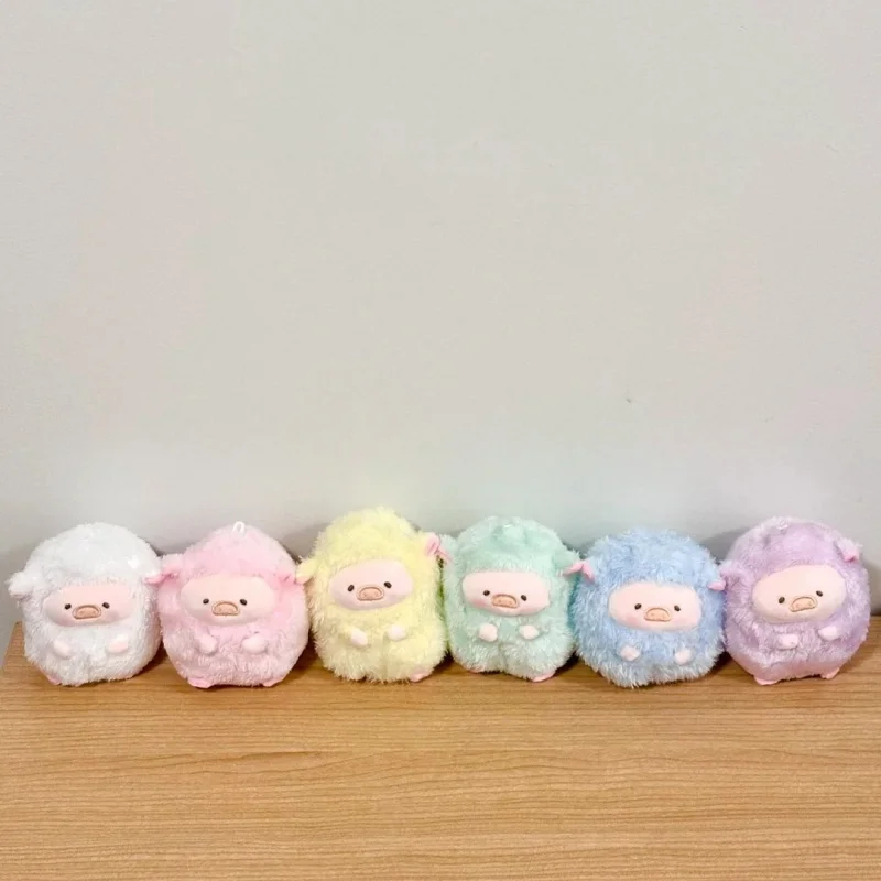 جديد لولو الخنزير قوس قزح خنزير الأغنام سلسلة صندوق أعمى جميل خنزير الدمى Kawaii عمل الشكل صندوق غامض دمية ملونة لعبة هدية