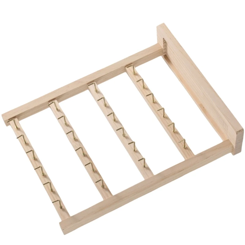 Multipurpose Key Rings Holder Keychain Rack for Home and Retail Environment