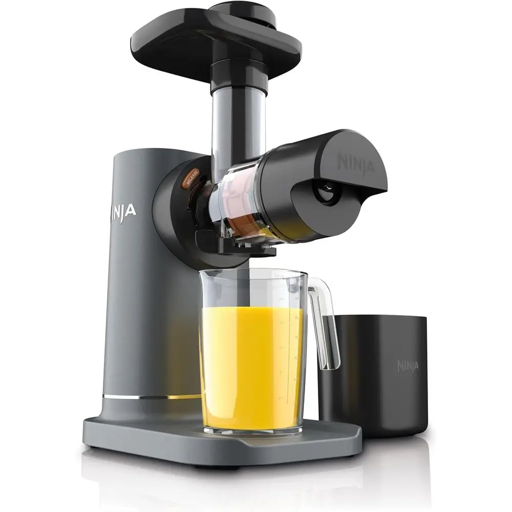 

(Reurbished) JC151 NeverClog BPA-ree Cold PrJuicer with Total PuControl and 2 One-Touch Progs (hine Gray, Renewed) (Renewed)