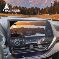 For Toyota Highlander Crown Kluger Carplay Radio Stereo Android 14 Multimedia Player GPS Navigation Bluetooth Headunit Vehicle