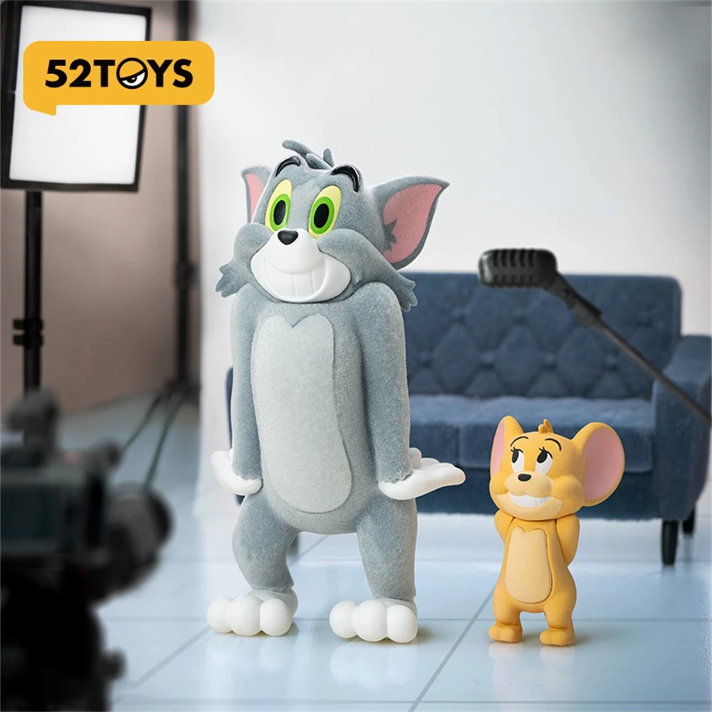 52SPEELGOED TOM en JERRY Mentale staat proeverij Trendy figuur verzamelcadeau Desktopdecoratie Blind Box