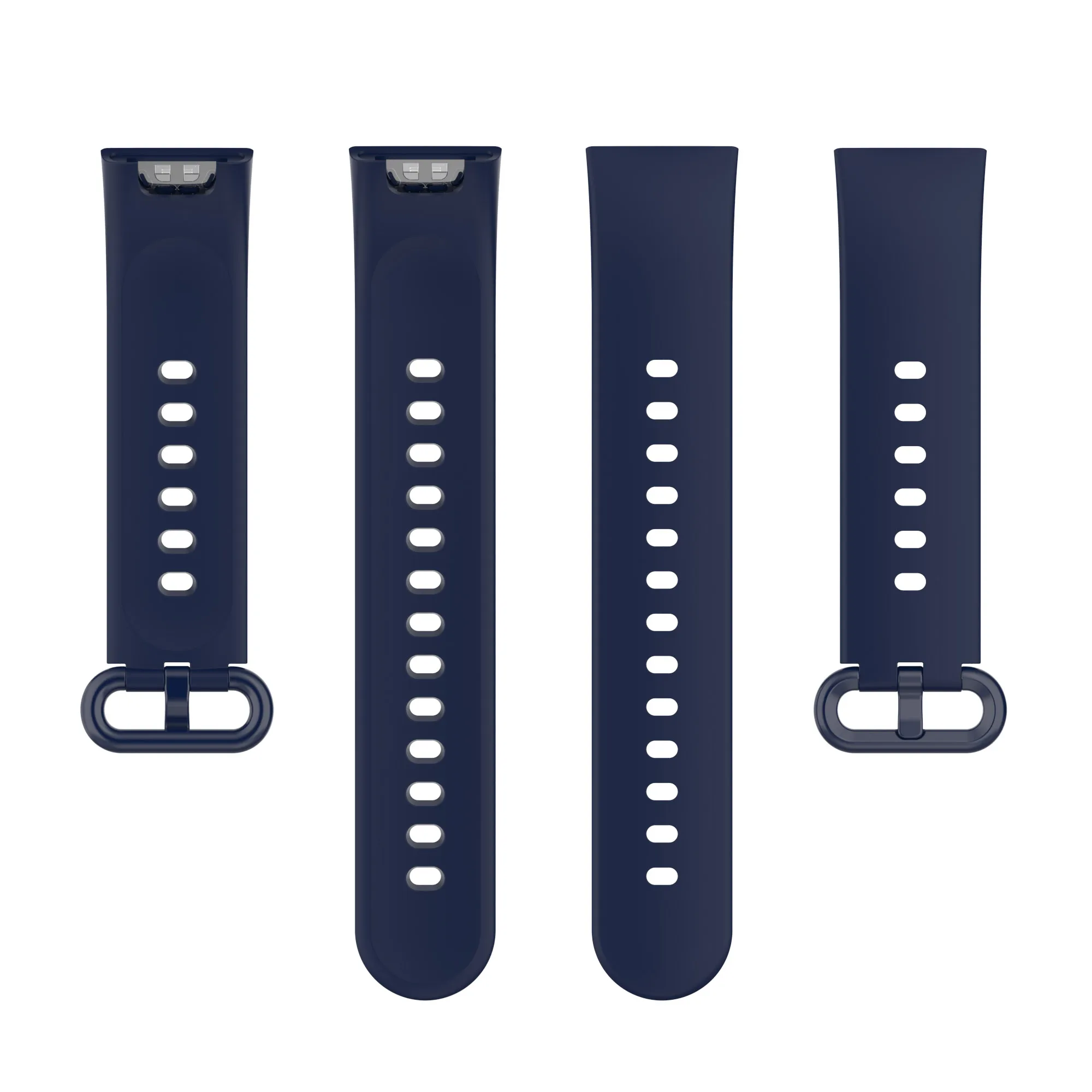 Silicone Strap for Redmi Watch 2 Lite Black Replacement Sport Bracelet Wristband for Xiaomi Watch Band with Screen Protector image 3