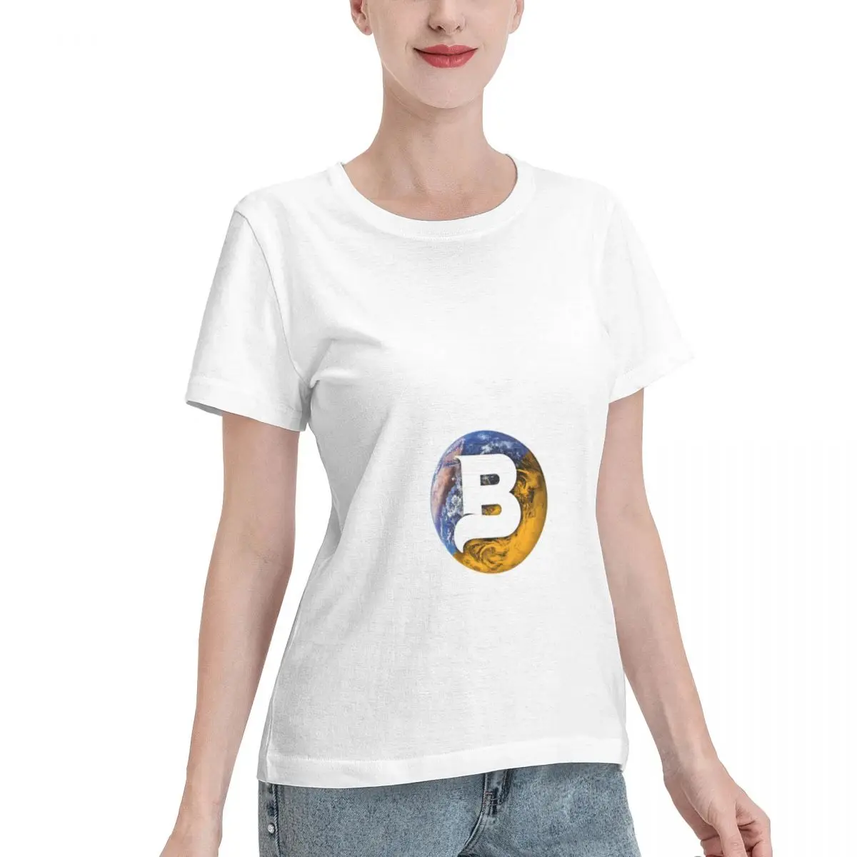 Popular Pick PLANET B 53 Women's T-shirt Versatile Wear Outdoor Casual Top