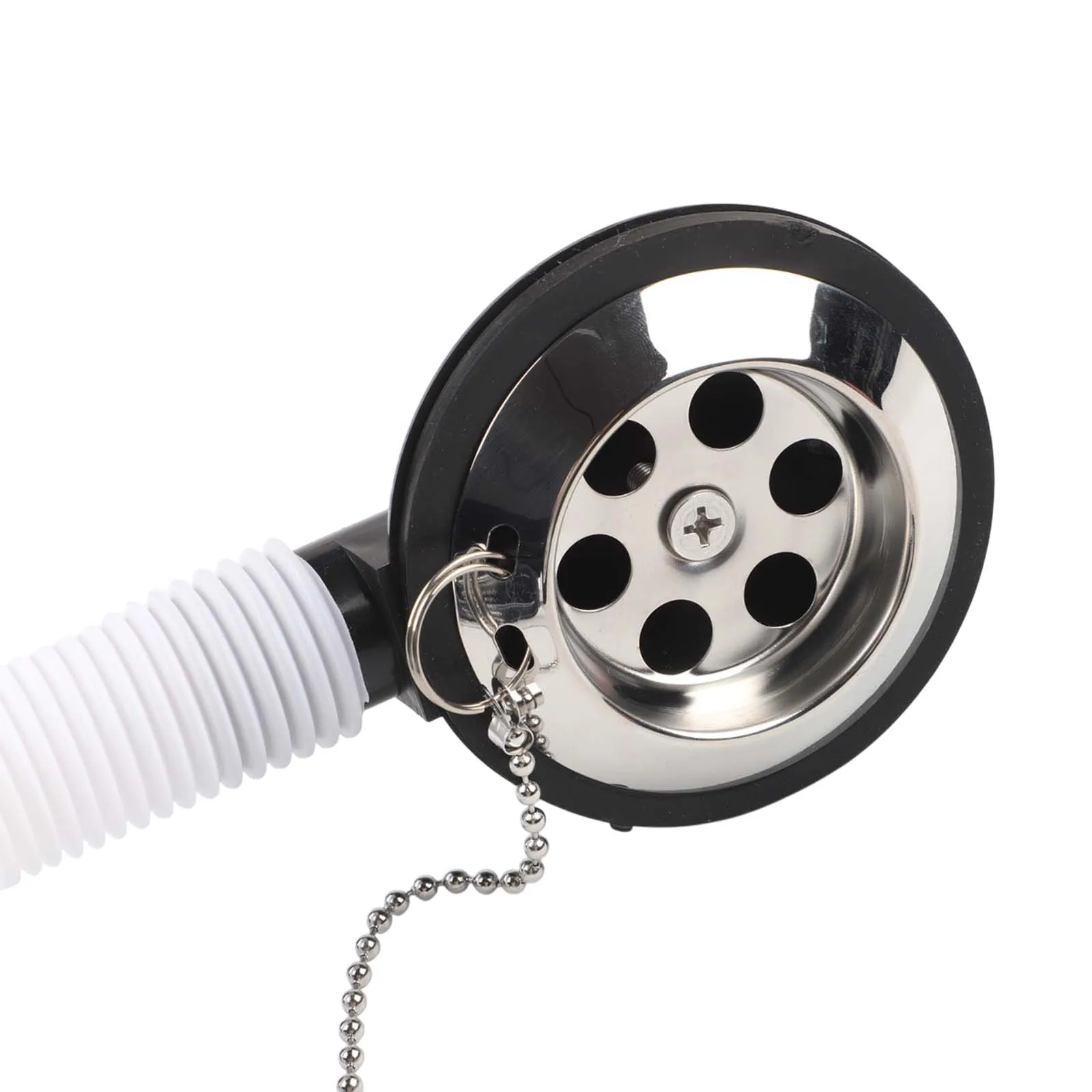 

For Bathtubs Easy Installation Bathtub Waste Kit Bathroom Renovation Easy Installation Kit Overflow Tube Filtration Holes