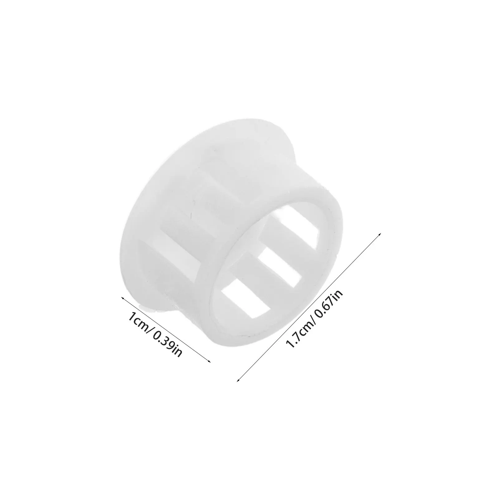 50Pcs Plastic Snapin Hole Plugs Black White Cabinet Screw Hole Covers Easy Installation for Tubes Panels Furniture End Caps view 4