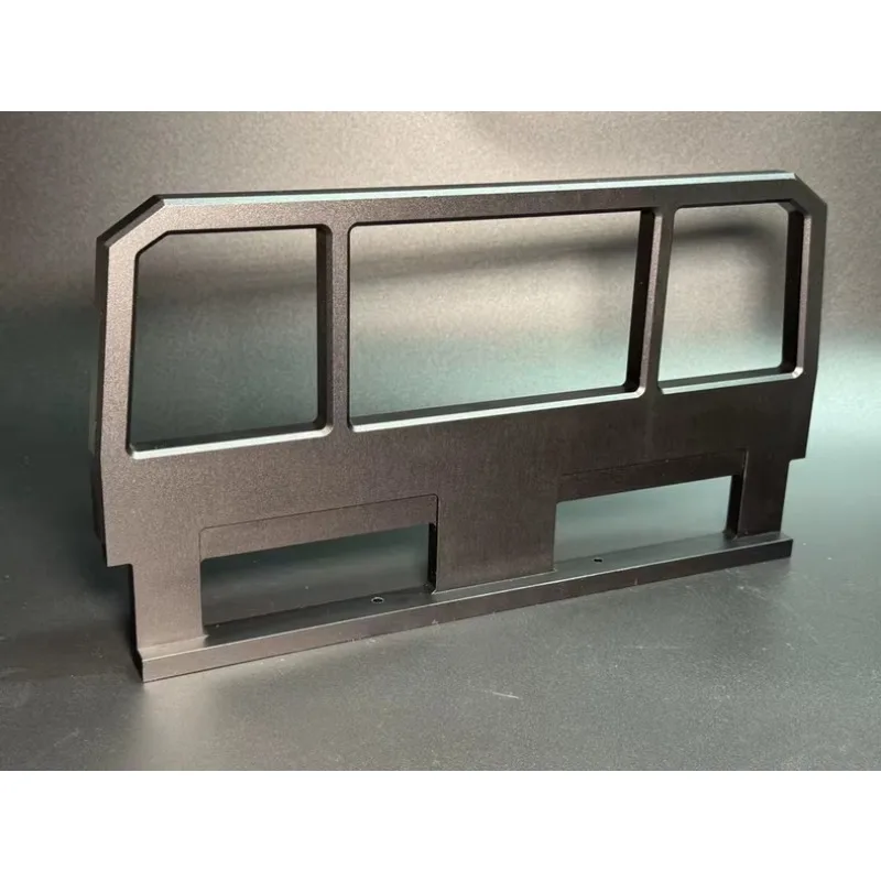 Aluminium Metalen Vrachtwagen Bed Hoofdpijn Rack Cab Guard 16mm Dikke Upgrade Deel voor Crossrc EMO XX 1/6 Dinosaurus Brontosaurus RC Crawler