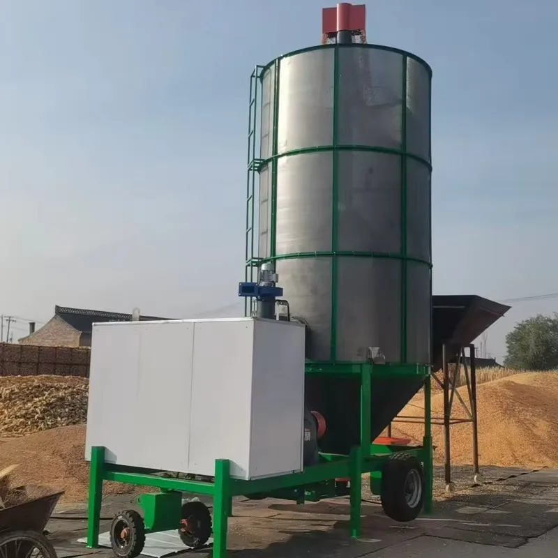 Customized Best Seller Mobile Grain Dryer Big Capacity Grain Drying Machine With Low Price