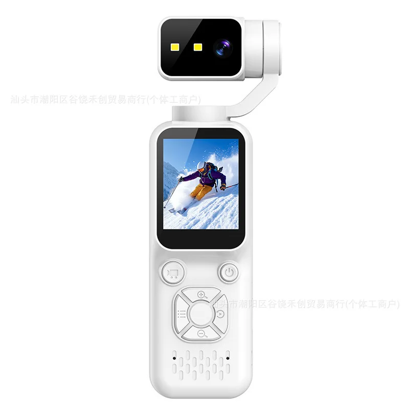 M6 New 4K 1080P Pocket Camera Mini Camera For Photos And Videos Portable Thumb-Sized Camera for Students Perfect As A Gift