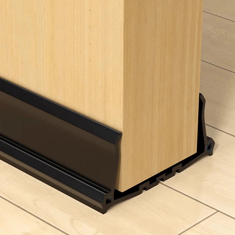 Sello inferior de puerta premium: reductor de ruido, resistente al viento e al agua: fácil instalación para uso en el hogar, la oficina y el hotel