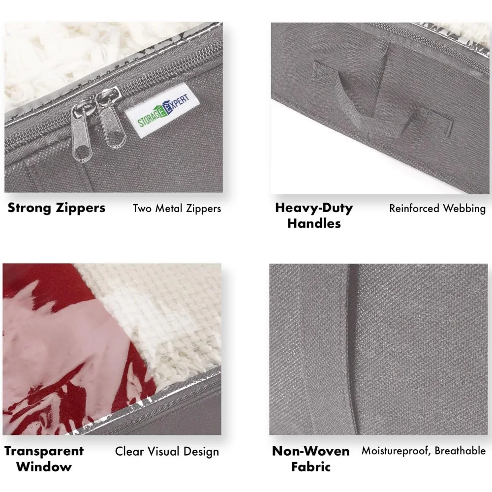 استخدام مساحة فعالة: صناديق تخزين تحت السرير ومنظمات الملابس للخزائن والألعاب المثالية