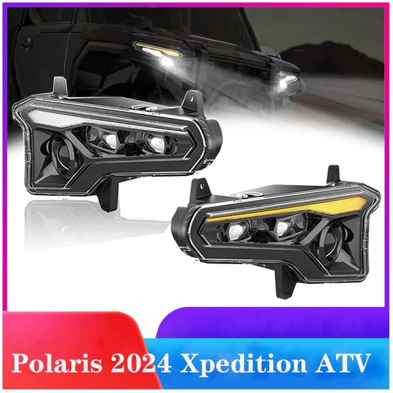 Nuevo Polaris 2024 Xpedition ATV faros LED vehículo todo terreno ADV modificación de faros