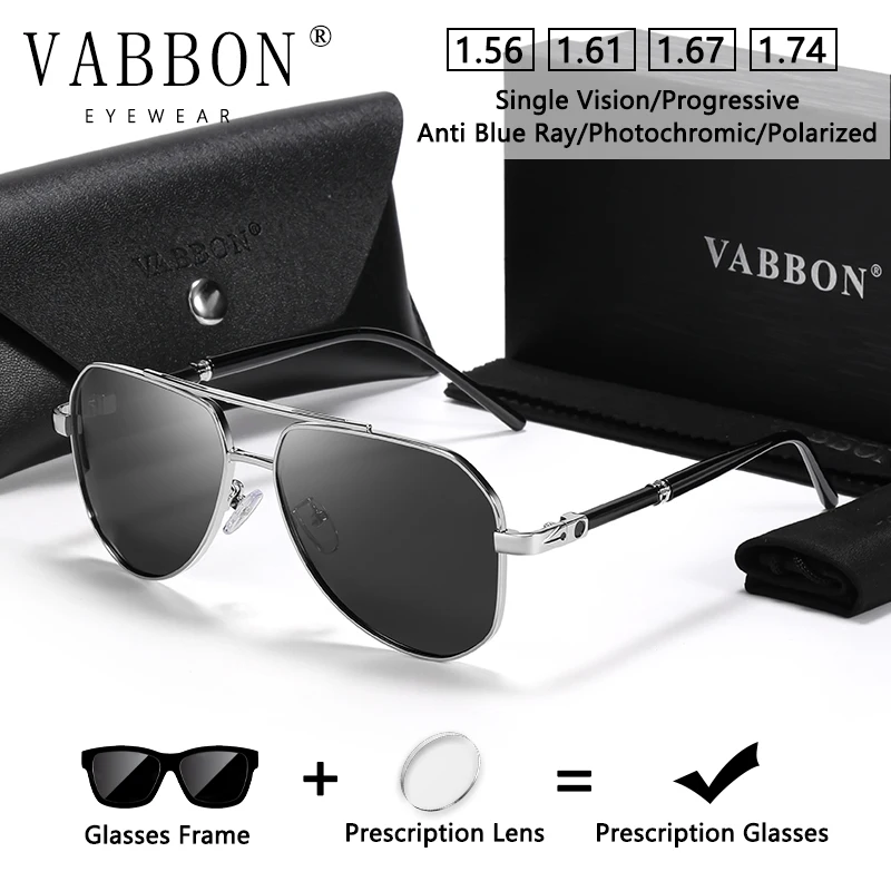 

Vabbon новые очки для близорукости с защитой от синего света, мужские очки с двойным лучом по рецепту, модные плоские зеркальные компьютерные офисные очки против усталости, фотохромные 2020