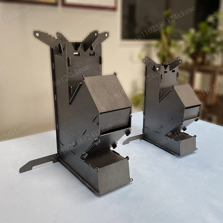 Outdoor fishing picnic  Wood stove Portable picnic household  Winter heating Wood