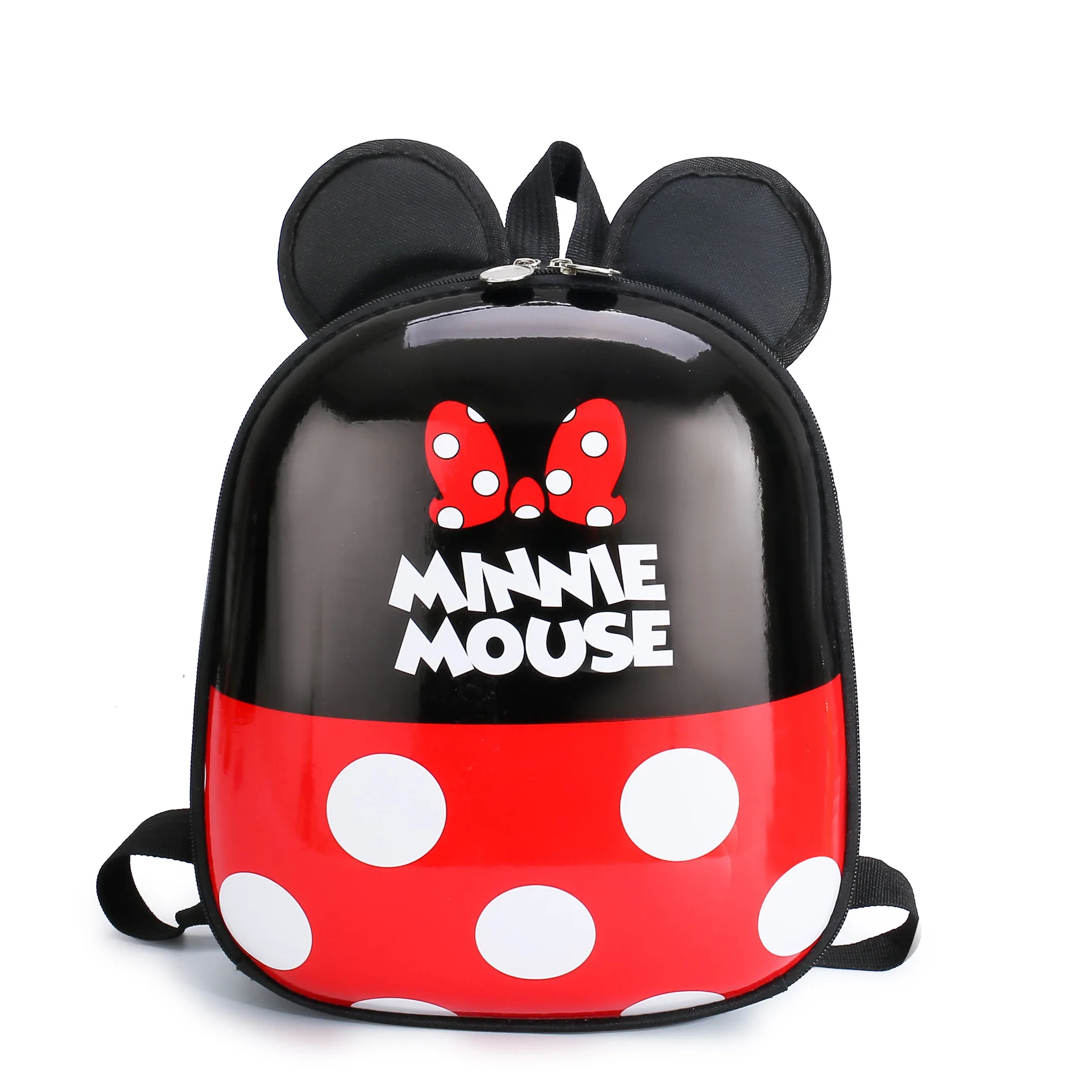 Disney-mochila escolar de Mickey mouse y Minnie para niño y niña, morral para guardería, 2-5 unidades