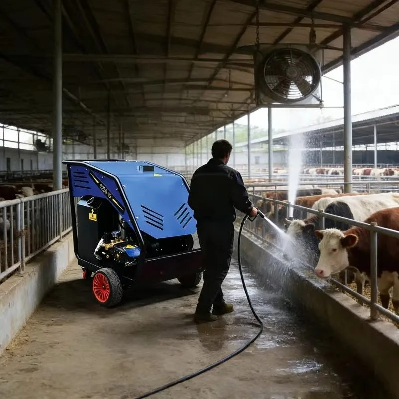 Industrial Heavy Oil Stain Cleaner High Temperature High Pressure Diesel Self-Heating Machine