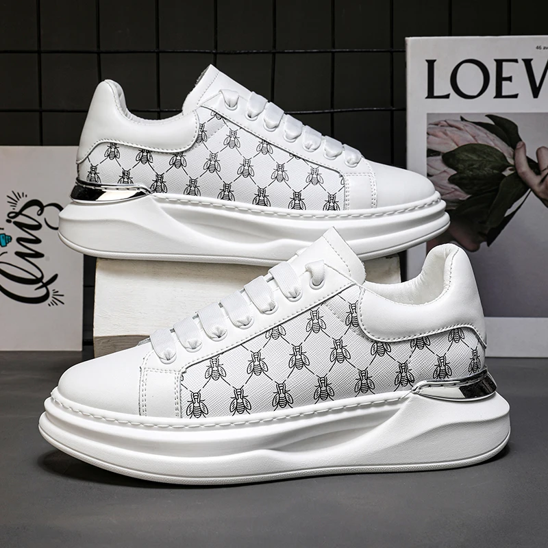 

Luxury Sneakers Men Spring Summer Fashion Casual White Sneakers Lightweight Couple Style Men's Shoes Breathable Comfortable