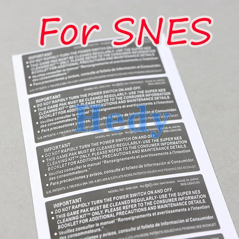 ملصق بديل وحدة تحكم نيتندو وي ، ملصقات WIIU Gamepad ، غلاف خلفي ، SNES ، WSC ، WSCC ، جديد ، 2