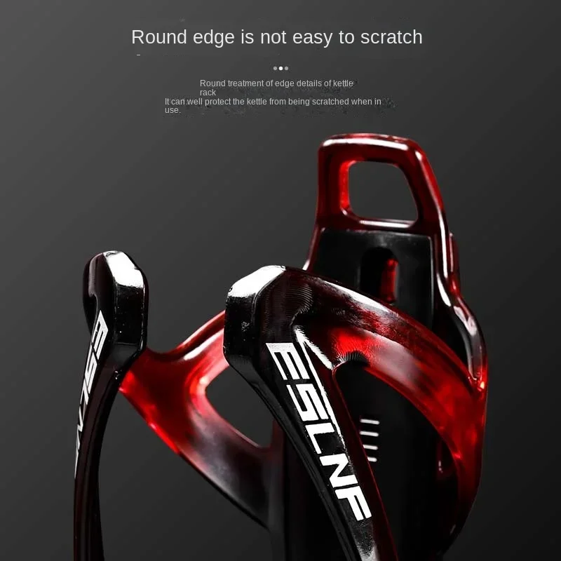 ESLNF أقفاص زجاجات الدراجة الجبلية الطريق دراجة زجاجة ماء حامل ملون خفيف الوزن الدراجات زجاجة قوس دراجة الملحقات #2