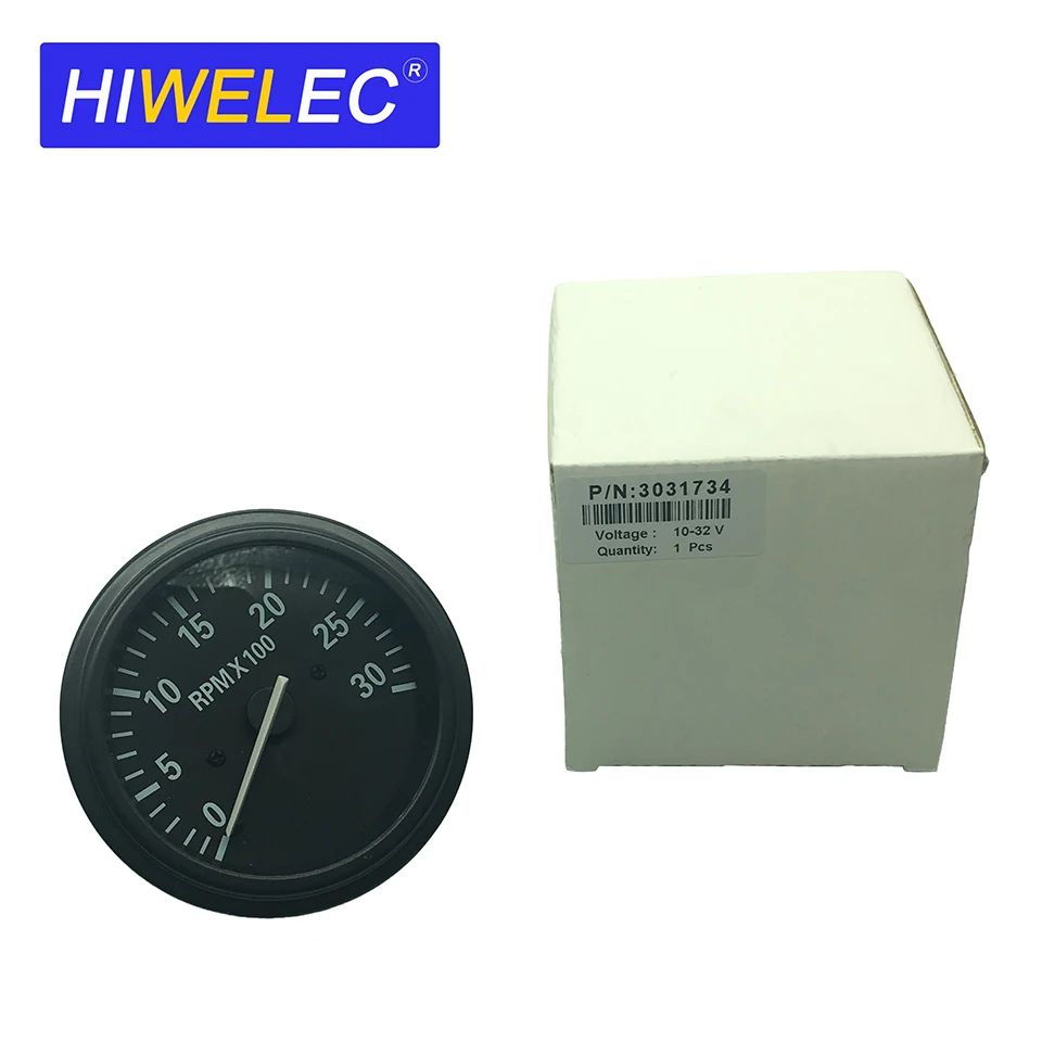 

3031734 Tachometer for Cummins Diesel Motor Mechanical Engine Meter 10-32V