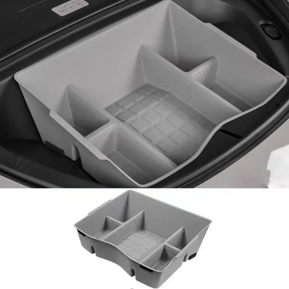 

Подходит для Xiaomi SU7 2025 2026, передний багажник, коробка для хранения, оригинальный заводской официальный такой же ящик для хранения, модифицированные аксессуары для хранения