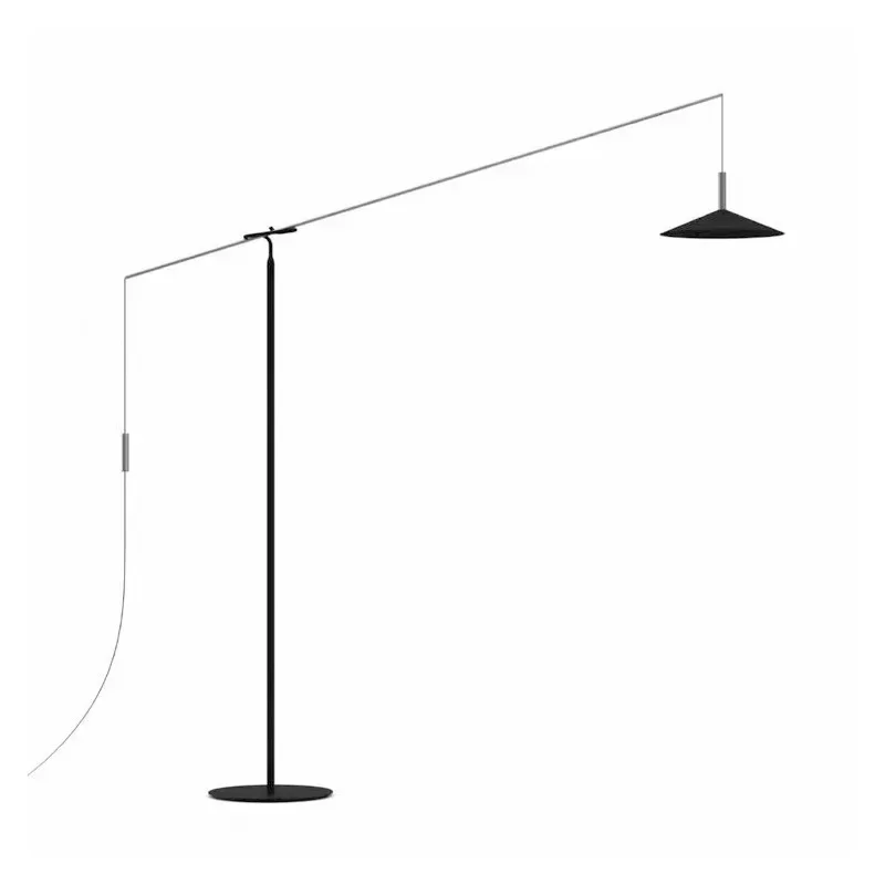 

Modern simple Nordic living room sofa bedroom study model room Italian minimalist line adjustment fishing floor lamp