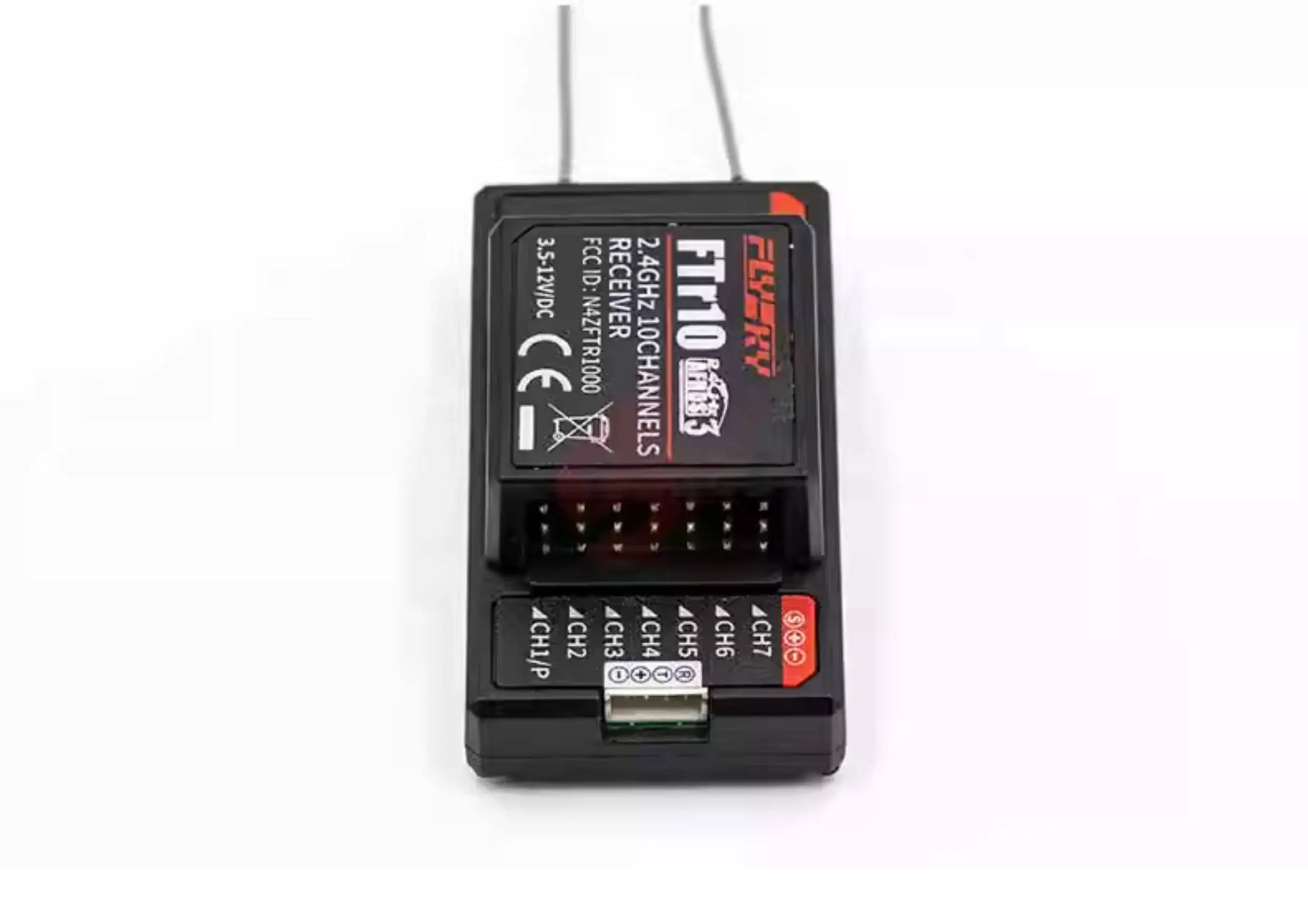 【FTr10】FLYSKY 10-channel receiver, bidirectional, suitable for fixed-wing, FPV drones, cars and boats, compatible with PL18 &