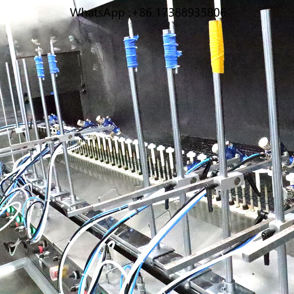 Automatic SprayMachine  Vacuum Coating UV Spraying Line  Three Spray Three Bake Double Uv automatic spray machine