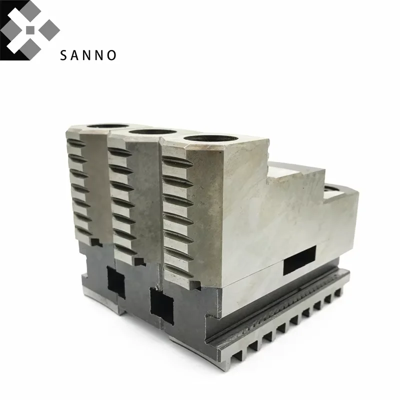 80 - 160 3 Jaws Self Centering Chuck CNC Machine Tools Manual Lathe Chuck Positive & Anti-claw, Movable Soft Claw For Lathe