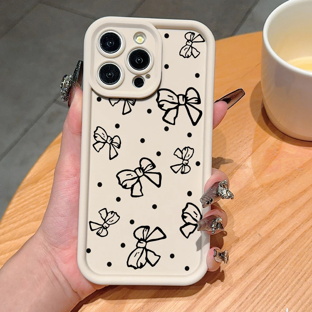Unregelmäßige schwarze Polka-D – Phone Cases Polka Dot Bewertung und Preis
