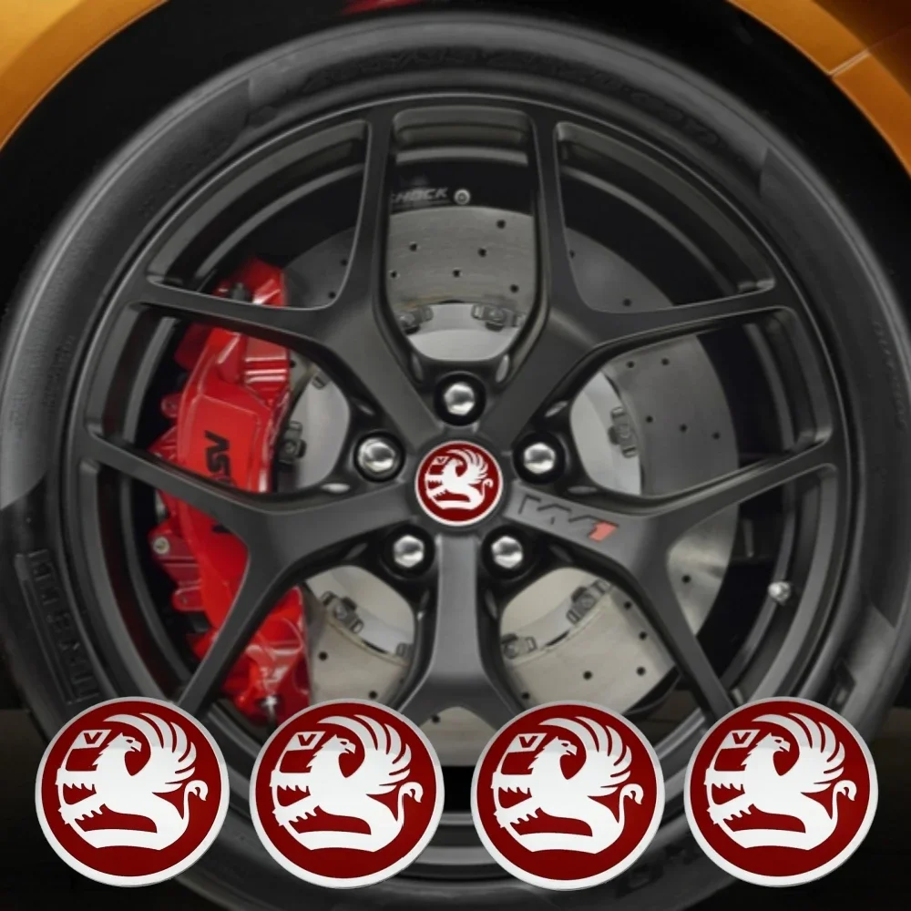

4pcs 56mm 60mm Vauxhall Emblem Logo Car Sticker Car Wheel Hub Center Cap Rim Cover Badge Accessories For Vauxhall Antara Corsa