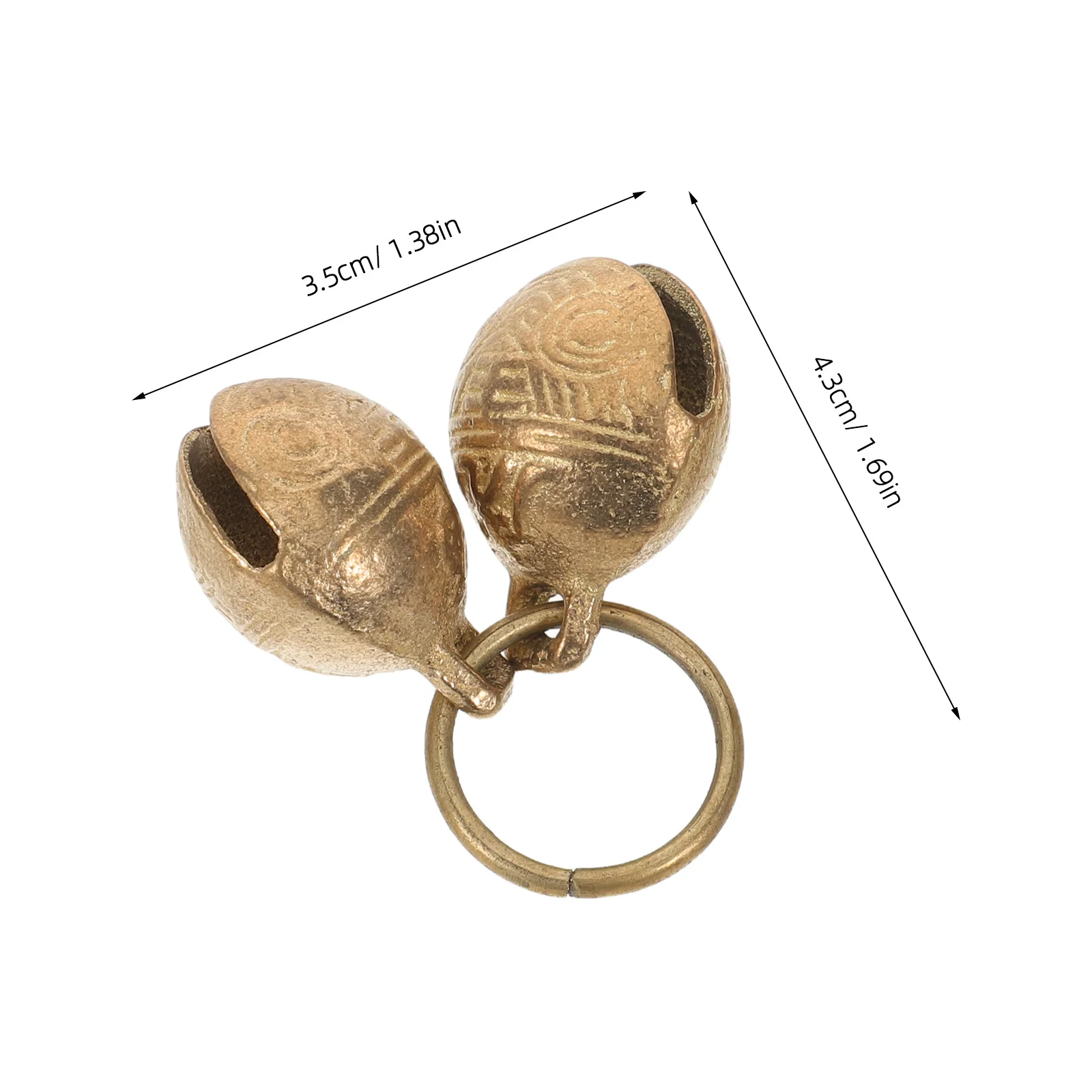 20 قطعة متعددة الوظائف طوق الحيوانات الأليفة أجراس النمر رئيس تصميم مقاومة للاهتراء طوق بكلاب أجراس الحيوانات الأليفة قلادة جرس لجرو هريرة