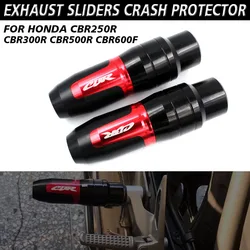 Motorcycle accessories Frame Slider Crash Exhaust Sliders Protector Fit For CBR250R CBR300R CBR500R CBR600F CBR650F CBR 600 F