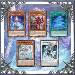 Advent YugiChaînes Card Game Deck, Tearlaments, Pas d'origine, Master Duel, En stock, 56 Pcs