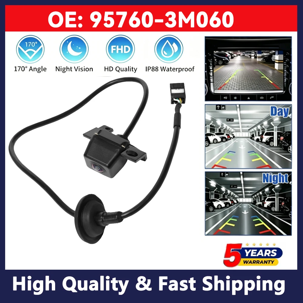 Car Rear View Assist Parking Reversing Camera NEW 95760-3M060 957603M060 For 2009 2010 2011 Hyundai Genesis Sedan