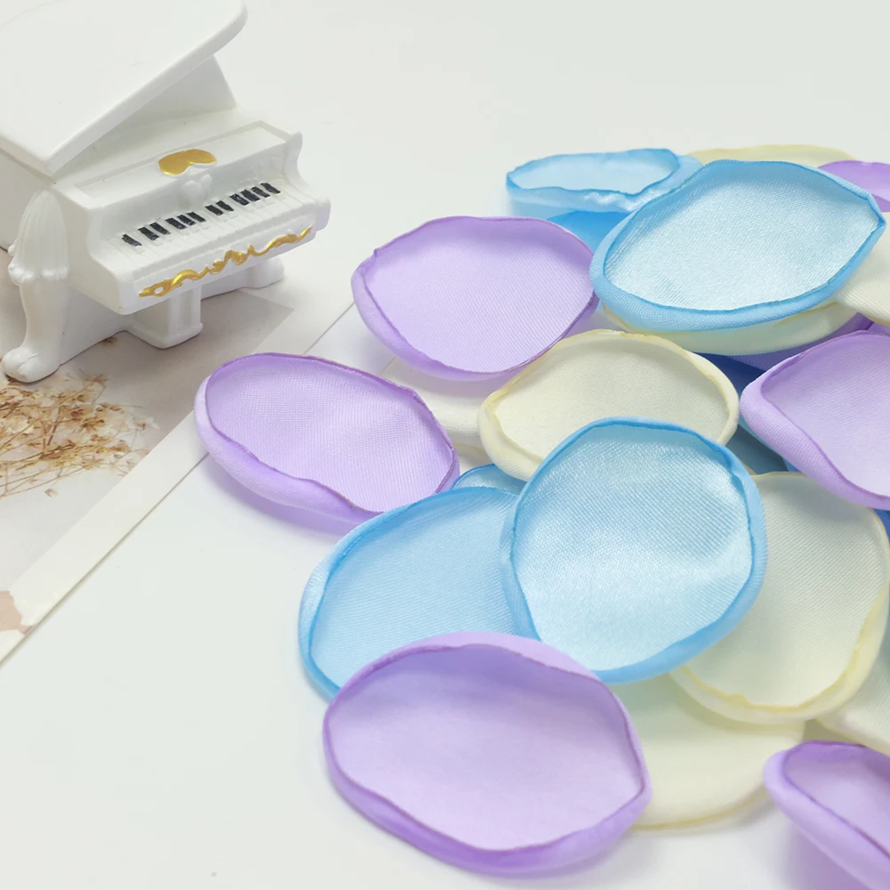 Pétales de roses Dopamine, 100 pièces, couleurs mélangées, décorations de mariage, accessoires de mariage, idées de mariage, pétales en soie, décoration de mariage