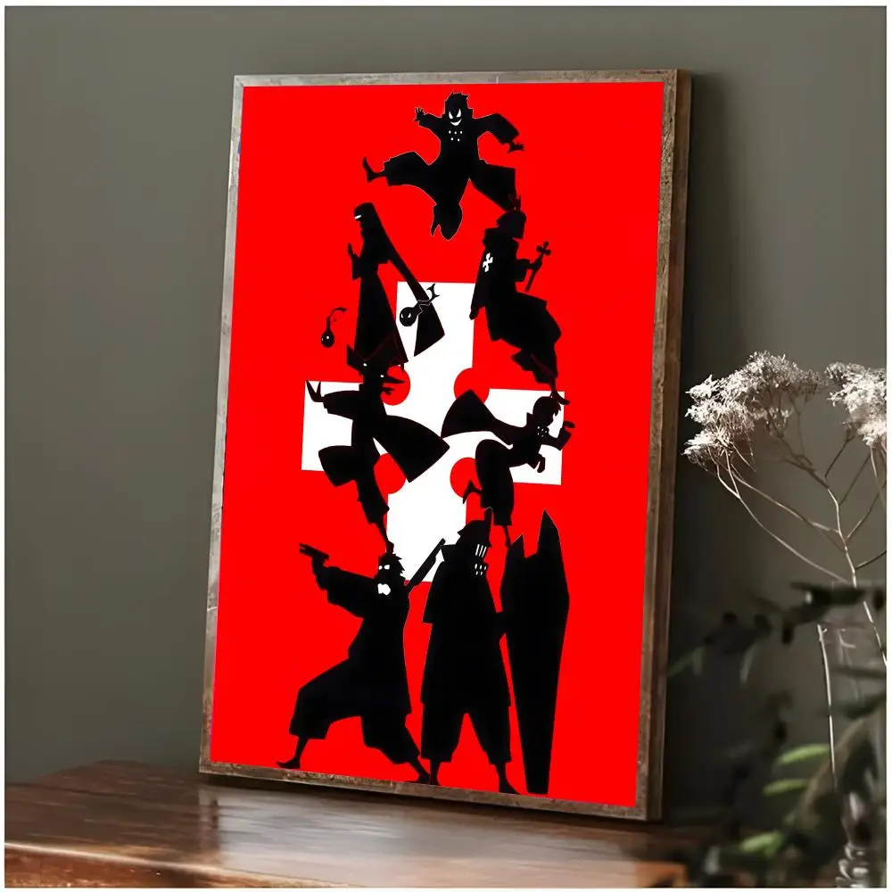 anime action F-Fire Force Poster Modern Wall Art Bedroom Living Room Print Unframed