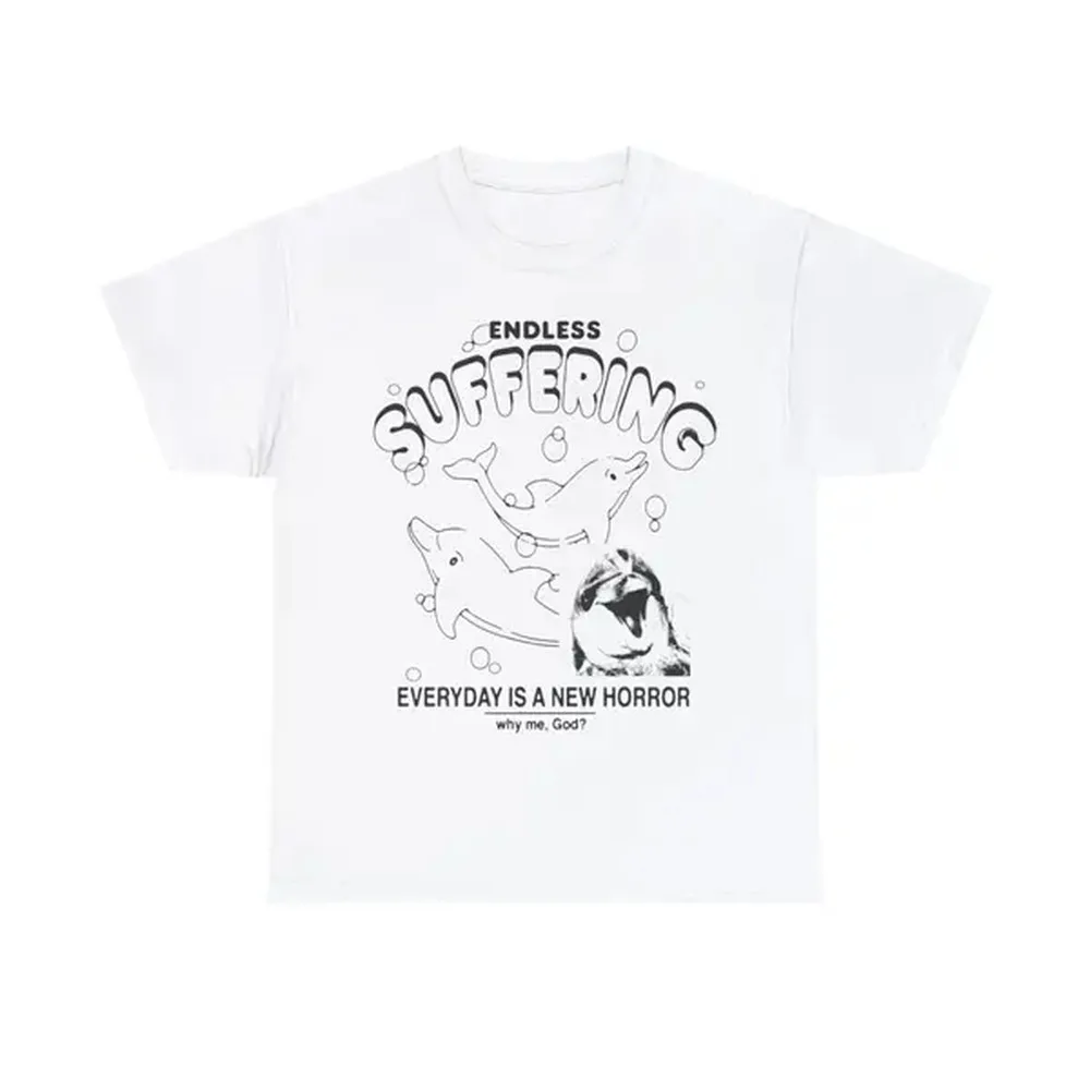 Endless Suffering Unisex Heavy Cotton Tee.