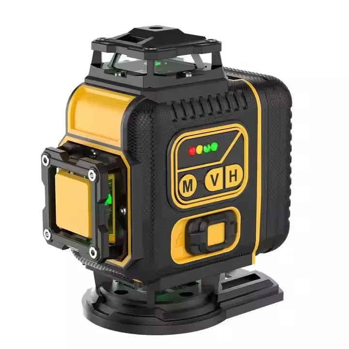 

Factory High Accuracy 4D Green Beam Self Leveling Cross Line Laser Level LYSJ-4D With Plastic Case