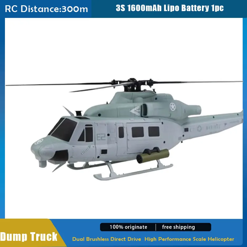 Goosky E2 Uh-1y 3d Rc Helicopter Uh-1y Venom Helicopter Hobby,Outdoor Fun Rc  Helicopter Toys Christmas  Gifts