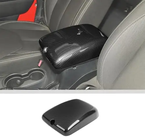 

Накладка на подлокотник из углеродного волокна JWWY для Wrangler JK/JKU 2011-2017 - Прочная отделка консоли из АБС-пластика, аксессуар для интерьера