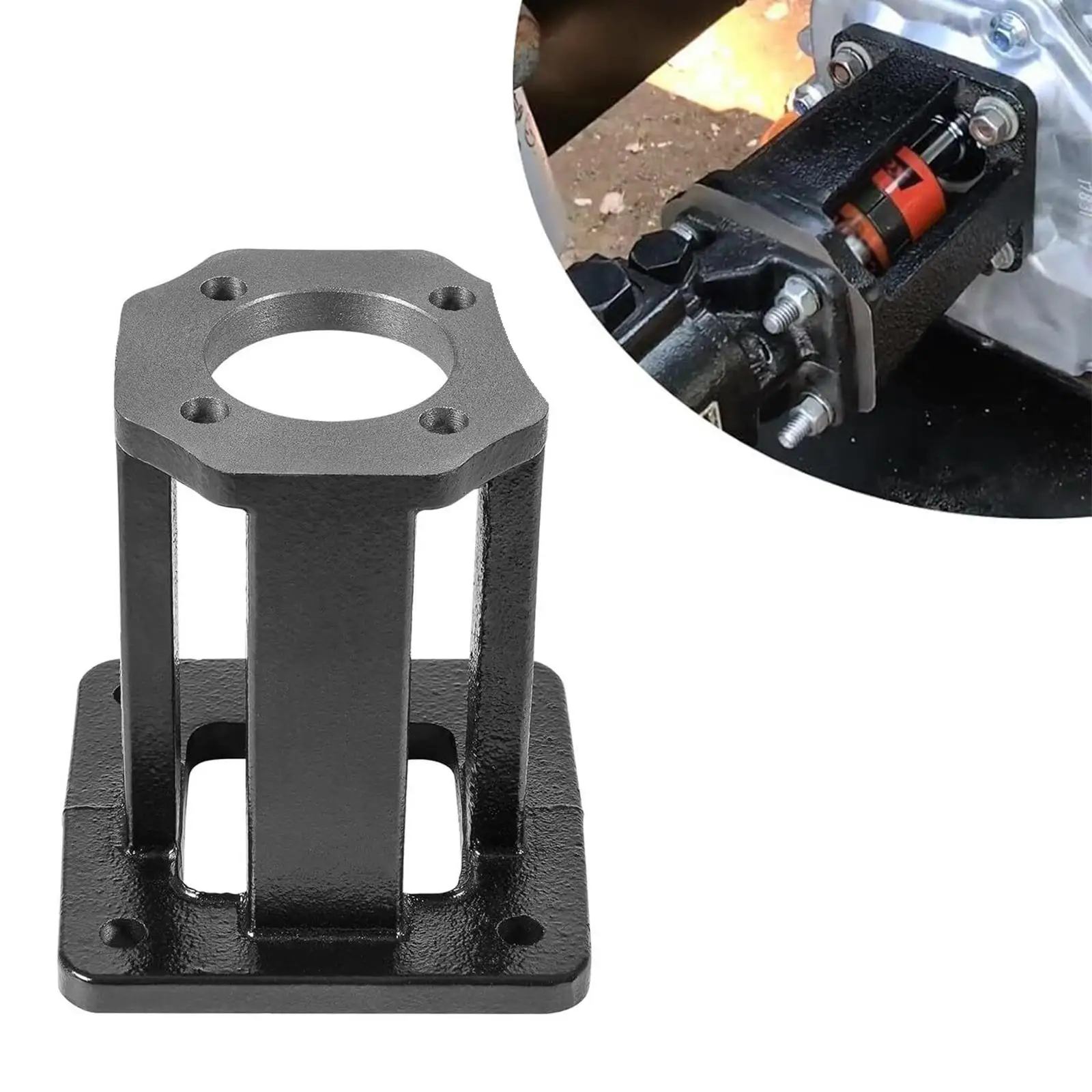 Log Splitter Hydraulic Pump Mount Cast Iron Bracket for Honda Accessory