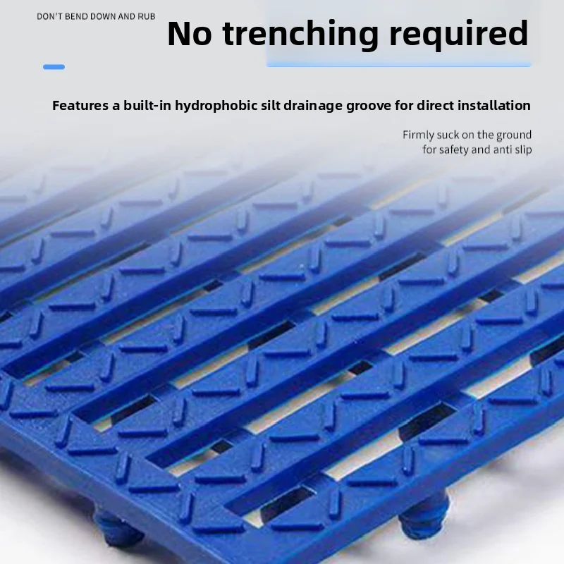 Bathroom anti-slip mat, shower room toilet bath mat, bathroom anti-fall foot mat, eco-friendly PVC massage floor mat