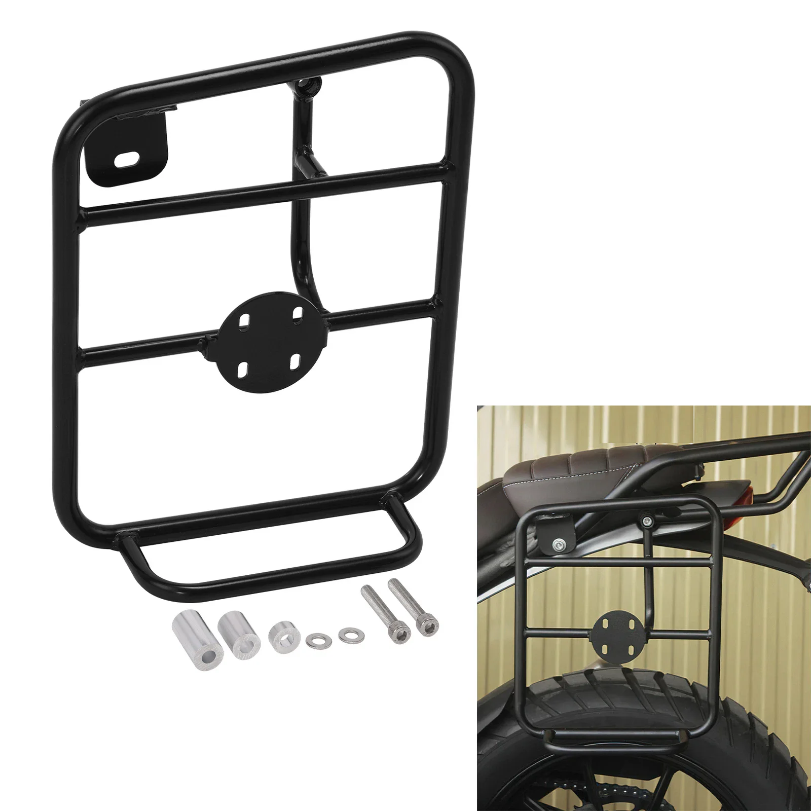 

Motorcycle Left Side Luggage Rack Bracket For Triumph Speed 400 Scrambler 400X 2024